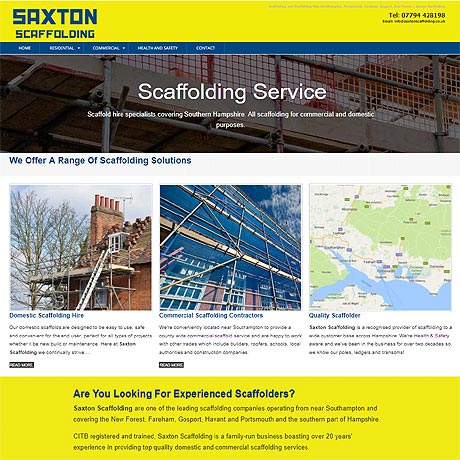 saxton scaffolding eastleigh