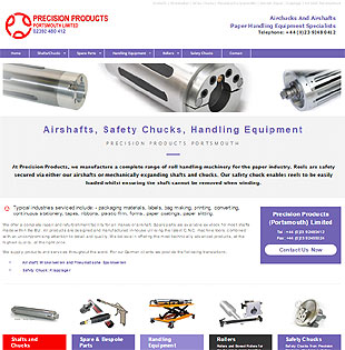 Web design Havant website design example from Airshaft